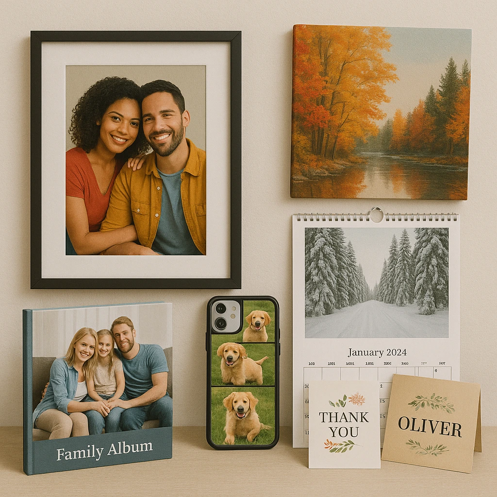 Print Products Showcase
